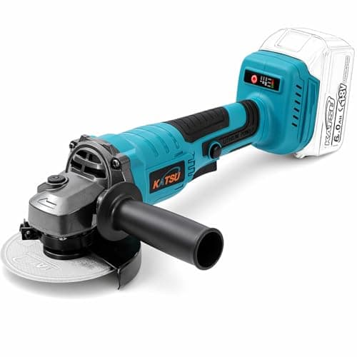 Image of KATSU FIT-BAT 21V Brushless Cordless Angle Grinder 115mm, 3 Speeds, for Grinding Cutting Polishing, No Battery and Charger (Budget) 102606