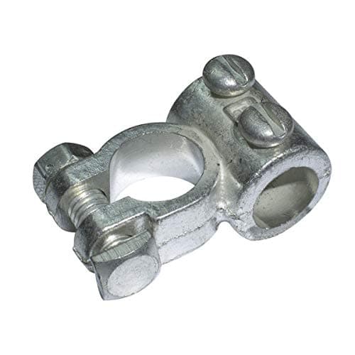 Image of GTSE 2PCS Solderless Car Battery Terminal Clamp Connectors, 14mm, 24V, Positive and Negative Pair