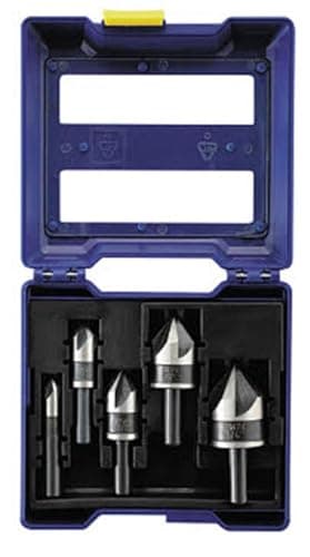 Image of IRWIN Metal Countersink Drill Bit Set, 5 Piece, 1877793