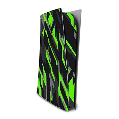 Image of Finest Folia Screen Protector Compatible with PS5 Sticker Case for Games Console Case Sticker Vinyl Film Skin Against Scratches Design Cover RX023 (Digital Edition, No. 13 Neon Green)