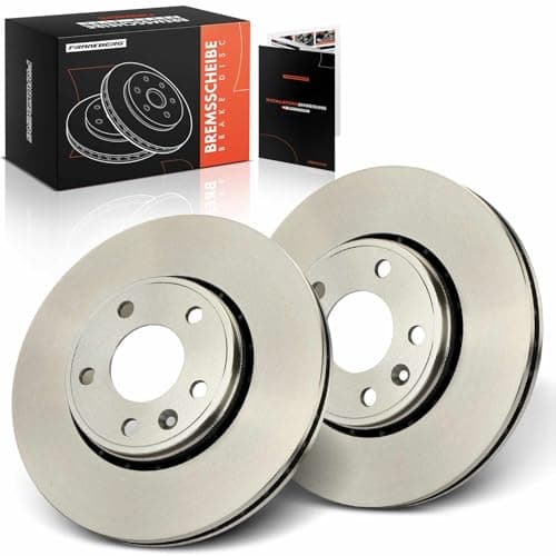 Image of Frankberg Brake Disc Set incl. 2x Discs Front Vented Ø305mm Compatible with Vivaro Box X83 Trafic II Bus JL Replace# 4408275,4414632