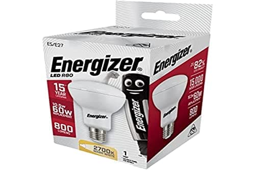Image of Energizer R Model LEDs LED R80 Energy Saving Lightbulb, 11 W, Warm White