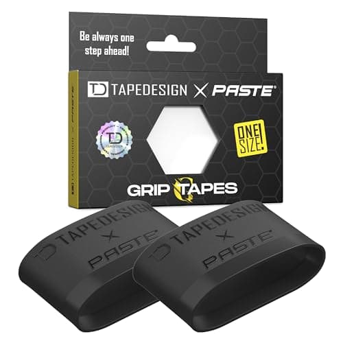 Image of TAPEDESIGN Silicone Shin Pad Holder Grip Tapes Football Men Women Black - Holder for Football Socks