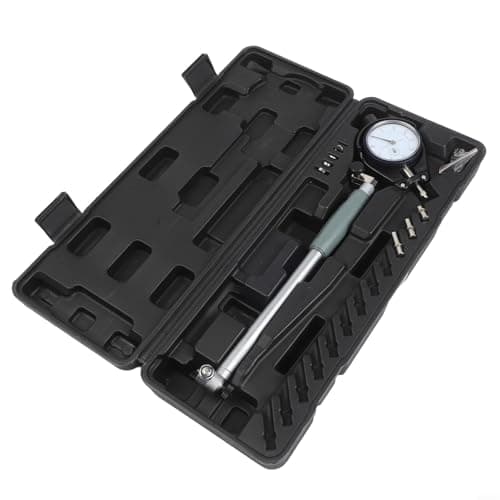 Image of Digital Bore Gauge Kit 50-160mm, Stainless Steel Internal Diameter Measuring Tool with 0.01mm Accuracy, Hole Gauge Metric for Engine Cylinder Measurement(35-50mm)