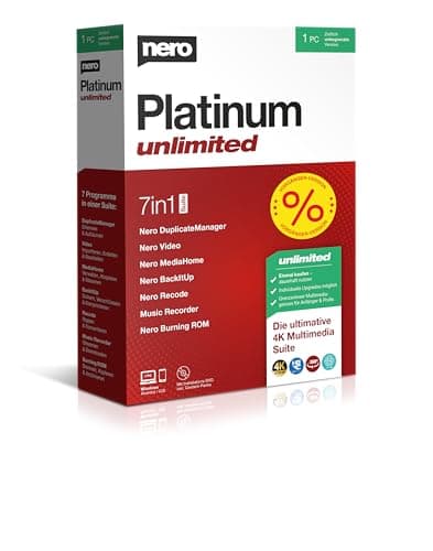 Image of Nero Platinum Unlimited – Multilingual in 24 languages – Version 2020