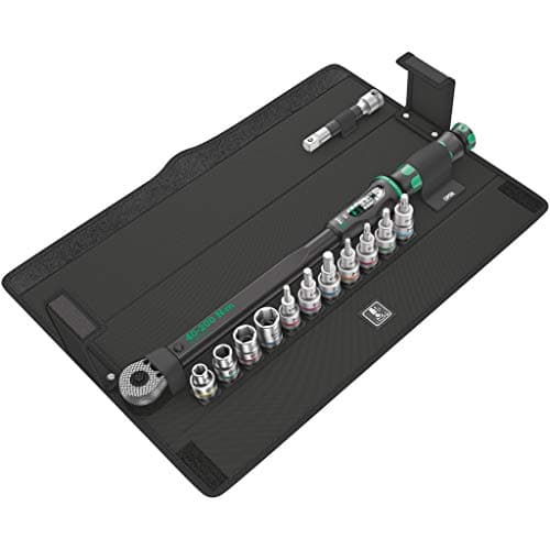 Image of Wera Click-Torque C 3 Set 1 Adjustable Torque Wrench Set, 1/2" Square Drive, 40-200 Nm, 13PC, 05075680001