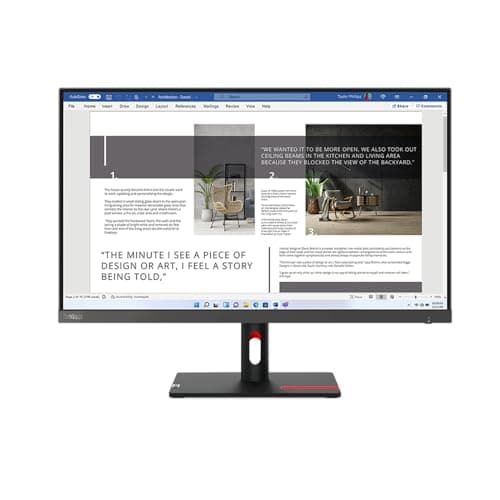 Image of Lenovo ThinkVision S27i-30 27" 1920 x 1080 pixels Full HD IPS LED Monitor Grey 3 Year Warranty - 63DFKAT4UK