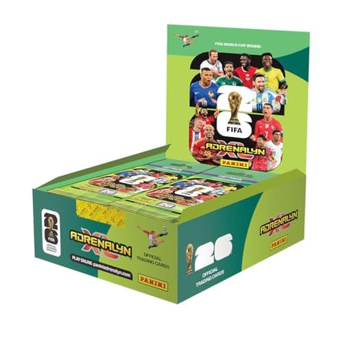 Image of Panini FIFA World Cup 2026 Adrenalyn XL Trading Cards (Fatpack Box)