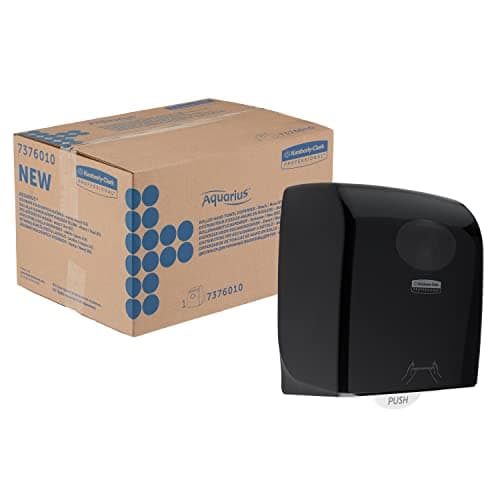 Image of Aquarius 7376, Rolled Hand Towel Dispenser, Black, 1 x 1 Dispenser