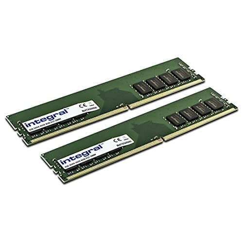 Image of Integral 32GB (2x 16GB) DDR4 RAM 2666MHz PC4-21333 DIMM Desktop/Computer Memory Module Kit