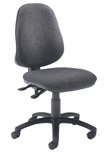 Image of Office Hippo High Back Desk Chair, Ergonomic Office Chair For Home & Office With Height Adjustable Seat & Backrest, Lumbar Support For Extra Comfort, Computer Chair - Charcoal Grey