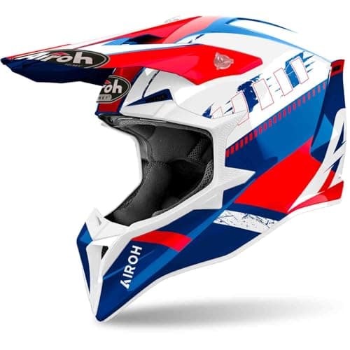 Image of AIROH motocross helmet Wraaap multicolor WRF55 size XL