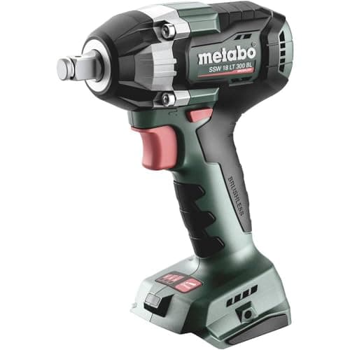 Image of metabo SSW 18 LT 300 BL (602398850) 18V Cordless 1/2" Brushless Impact Wrench, Body Only