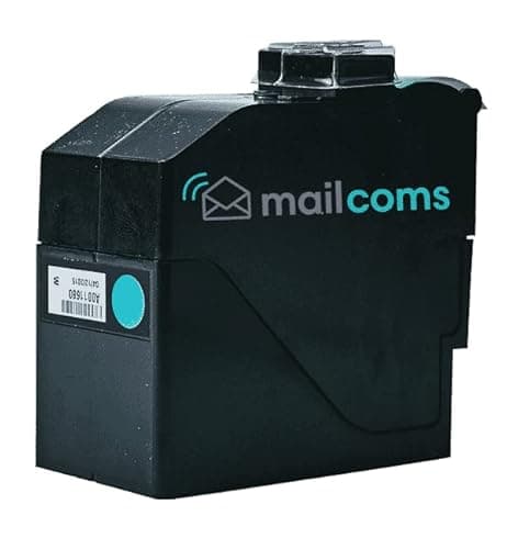 Image of Mailcoms Franking Machine Blue Ink Cartridge - Compatible with Neopost/Quadient iX-3 & iX-5 Series Standard Mailmark