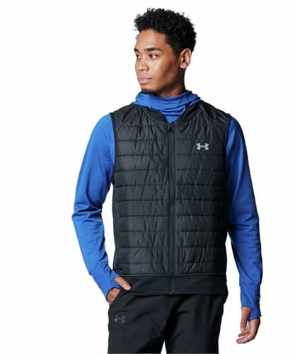 Image of Under Armour Storm Men's Insulated Running Vest - Black, Black, 2XL