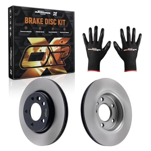 Image of maXpeedingrods 2x Brake Discs Ø293.7mm for T5 T6 Transporter Brake Disc Set 7E0615601D 7H0615601B