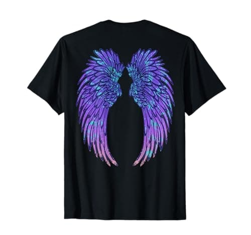 Image of Angel Wings Eagle Wings Broken Wings Wild Wings On The Wings T-Shirt