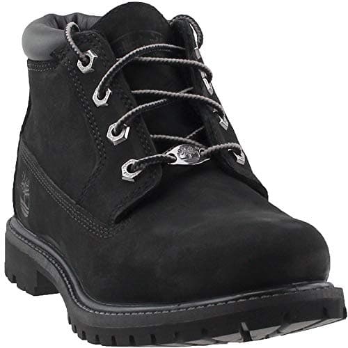 Image of Timberland Nellie Waterproof (wide Fit), Women’s Chukka Boots, Black (Black Nubuck), UK (35.5 EU)