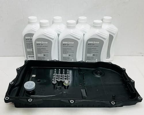 Image of GENUINE OEM BMW 8HP 8 SPEED AUTOMATIC GEARBOX SUMP PAN FILTER OIL 7 LITRES TRANSMISSION SERVICE KIT