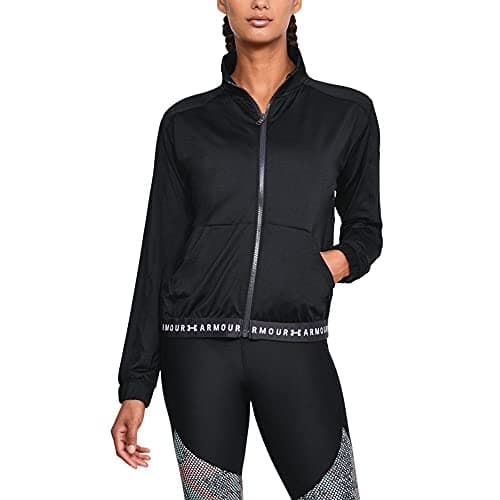 Image of Under Armour Women Heatgear Armour Full Zip, Breathable Windbreaker Jacket with Full-Length Zip, Women’s Lightweight Jacket with Loose Fit