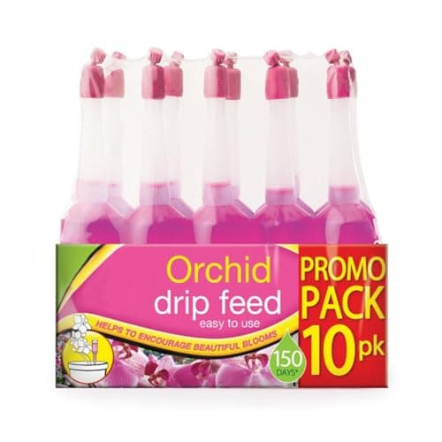 Image of Orchid Drip Feeder 10 Pack Ready to Use Drip Feeders Help in the Growth of Vibrant Colors & Bloom House Plant Food