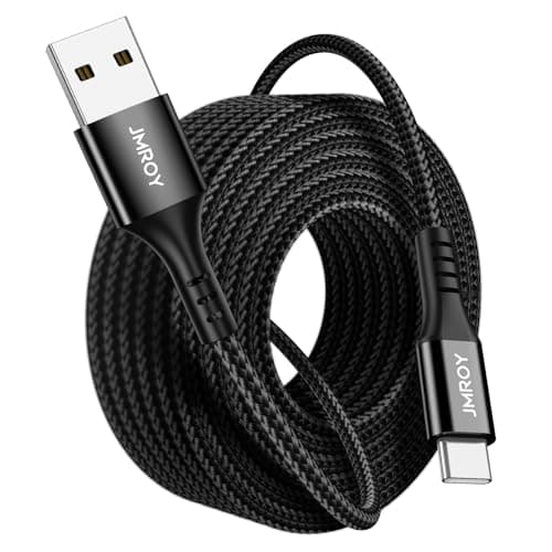 Image of Extra Long USB C Cable 5M 3.1A Fast Charging Cable,USBA To USBC Cable for PS5 Controller/Xbox Series S Controller for Samsung Galaxy S10 S9 S8 Plus,LG V50 V40 G8 G7 Other Type C Device