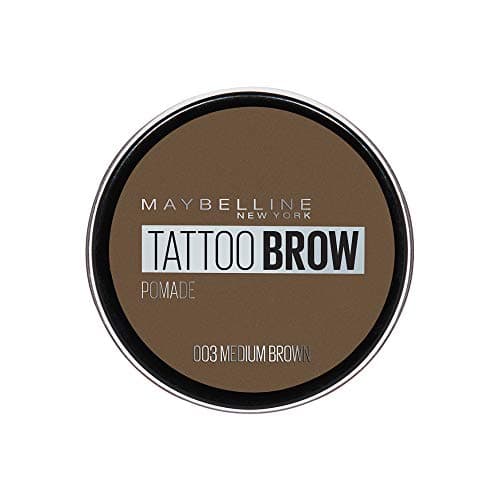 Image of Maybelline Tattoo Brow Longlasting Pomade Pot, Medium Brown, 1 Count, Pack Of 1