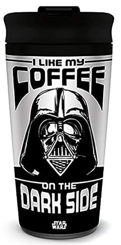 Image of Star Wars (I Like My Coffee On The Dark Side) Metal Travel Mug