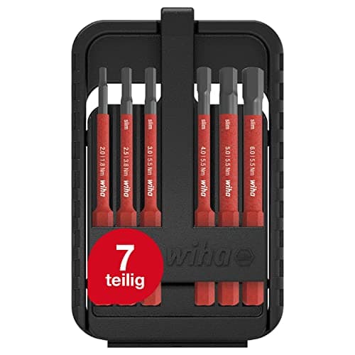 Image of Wiha SB 2831B801 slimBit Box, Red, 6 TLG, (43156)