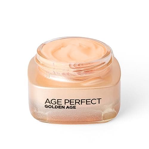 Image of L’Oréal Paris Age Perfect Golden Age Rosy Radiant Eye Cream 50+, Target Dark Circles, Eye Contour Intensely Hydrated, Moisturised and Revitalised, Peony Native Cells, Calcium and Vitamin B3, 15ml