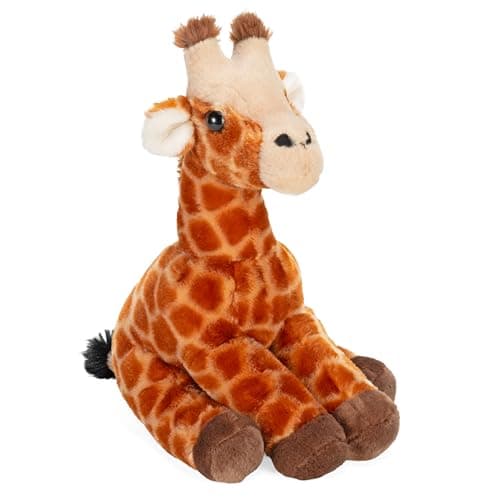 Image of Wild Republic Giraffe Baby Plush Soft Toy, Cuddlekins Cuddly Toys, Gifts for Kids 30 cm, 12"