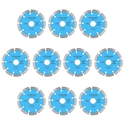 Image of 115mm x 8mm Mortar Raking Diamond Pointing Disc Blade Masonry 4-1/2” 10pk