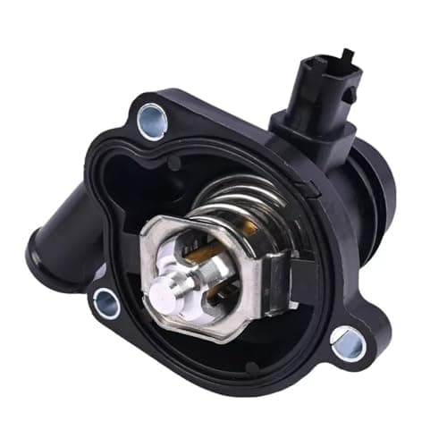 Image of Auto Coolant Thermostat Engine Coolant Water Inlet Thermostat Housing 25200455 Compatible With Opel For Insignia A Mk1 For Meriva B Mk2 2010-2017 55593034