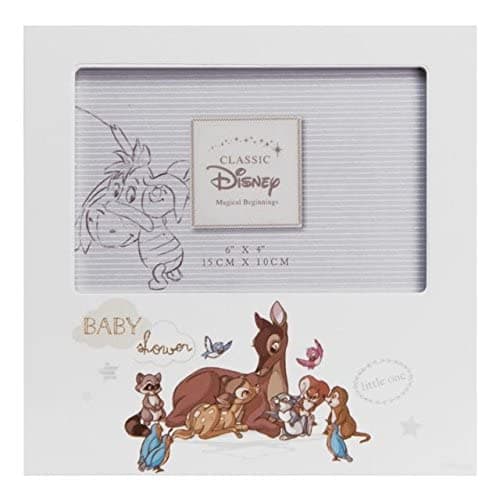 Image of Disney Bambi Magical Beginnings MDF 6"x4" Photo Frame Baby Shower DI433