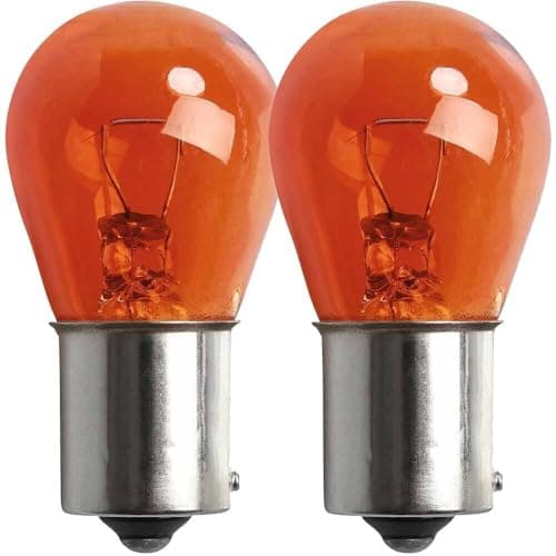 Image of Netagon 2 x 581 PY21W Car Bulbs – Indicator Bulbs 12V 21W BAU15S, Orange | PY21W Indicator Bulb for Turn Signal Car Lights, Bulbs & Indicators - TWIN PACK