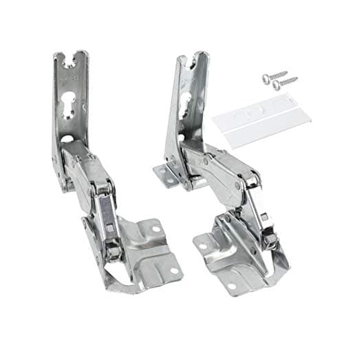 Image of Pair of Hinges for Bosch Neff Siemens Integrated Fridge Freezer 481147 Left or Right Side