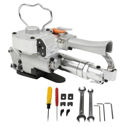 Image of ZONEPACK Pneumatic Strapping Tool Handheld Package Packing Machine for PP and PET Portable Strapping Machine 1/2Inch to 3/4Inch (13-19mm)