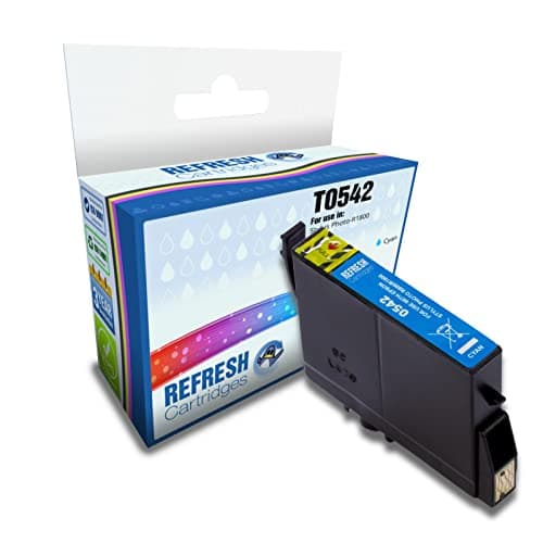 Image of Refresh Cartridges Remanufactured Ink Cartridge Replacement for Epson T0542 (Cyan)
