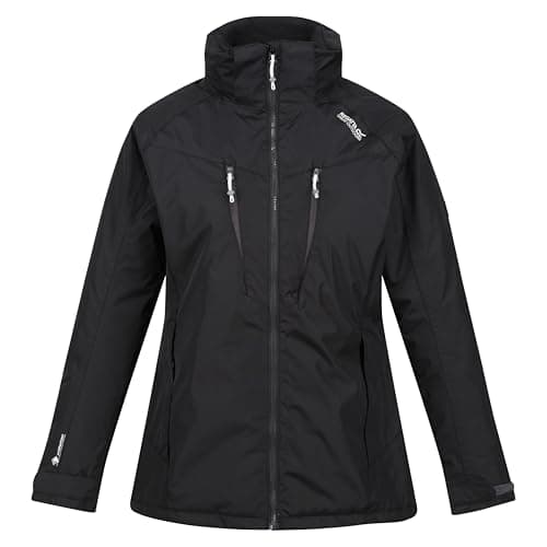 Image of Regatta Womens/Ladies Calderdale Winter Waterproof Jacket (16 UK) (Black)