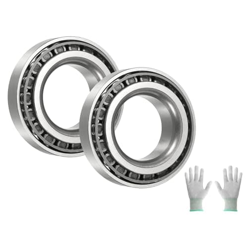 Image of sourcing map 2 Set LM48548/LM48510 Tapered Roller Bearing Cone and Cup Set, 1.375" Bore x 2.5625" OD x 0.72" Width, Chrome Steel Taper Bearing Set