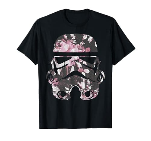 Image of Star Wars Stormtrooper Floral Helmet T-Shirt