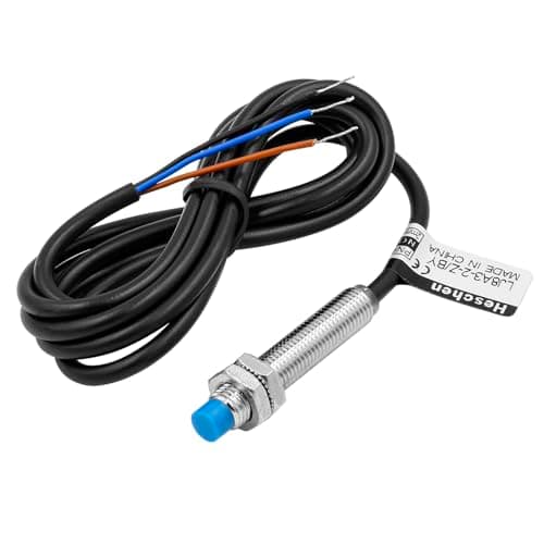 Image of Heschen M8 Inductive Proximity Sensor Switch Non-Shield Type LJ8A3-2-Z/BY Detector 2mm 10-30VDC 200mA PNP Normally Open(NO) 3 Wire