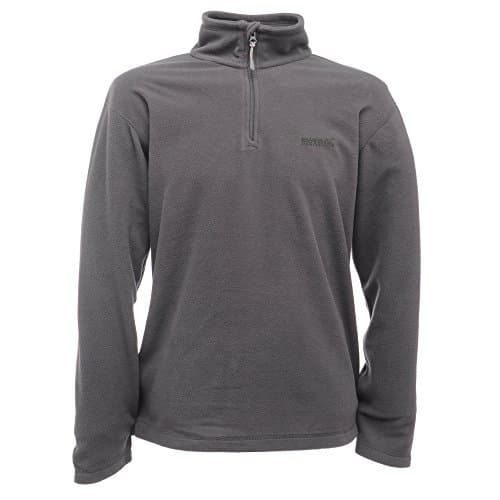 Image of Regatta Half Zip Fleece Jacket Mens - Outdoor , Hiking , cycling , travelling , golf , 1/2 zipped extra warm lightweight Fleece Jakcet - Casual Men's Top - Recycled Thermal anti pill