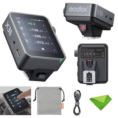 Image of Godox X3 Pro C X3Pro C Touchscreen TTL Flash Trigger for Canon, 2.4G Wireless, 2.4" LCD Screen, Bluetooth Integration & APP Control, Wireless Speedlight Transmitter (Godox X3-C Upgrade)