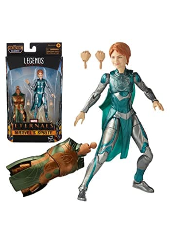 Image of Hasbro Marvel Legends Series The Eternals Marvel’s Sprite 6-Inch Action Figure Toy, Includes 2 Accessories, Ages 4 and Up F05515L0