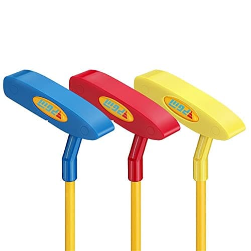 Image of Golfling Kids Putter for Golf, Junior Golf Putter for Mini Golf,Junior Golf Putter, Baby Putters,Two Way Golf Putter (yellow,age 4-5)