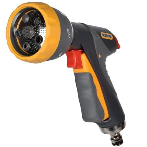 Image of HOZELOCK - Multi-Jet Spray Gun Pro : For Intensive Use, Multi-task Gun, Ergonomic, Comfortable to Use and Robust, Lockable and Flow-controlled: 7 Spray Patterns [2694 0000]