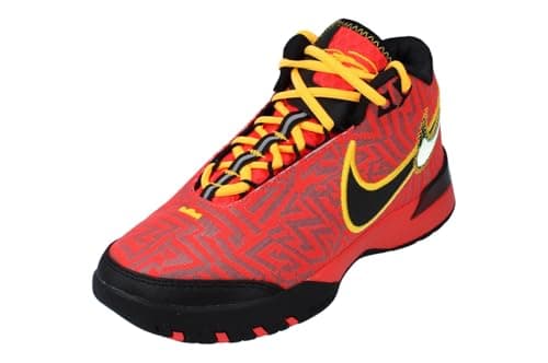 Image of NIKE LBJ NXXT GENISUS Mens Basketball Trainers HF0712 Sneakers Shoes (UK 7 US 8 EU 41, Bright Crimson Laser Orange 600)