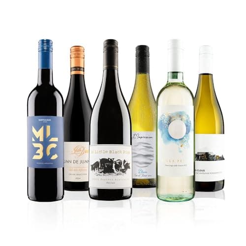 Image of Virgin Wines - Customer Favourites Mixed Wine Case - 6 Bottles (75cl) - Australian Shiraz, Italian Pinot Grigio, Argentinian Malbec & More