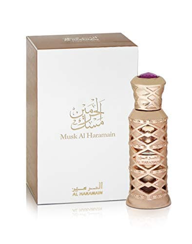 Image of Al Haramain Musk Attar Oil 12ml | Luxury Arabian Unisex Perfume | Long-Lasting Alcohol-Free Concentrated Fragrance | Amber, Musk, Sandalwood & Rose Oriental Scent | Elegant Gift Choice